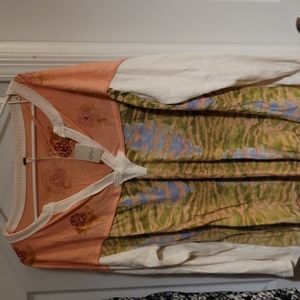 Free people long sleeve shirt size small